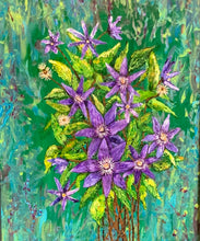 Load image into Gallery viewer, PURPLE CLEMATIS