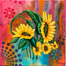 Load image into Gallery viewer, BURSTING SUNFLOWERS - SOLD